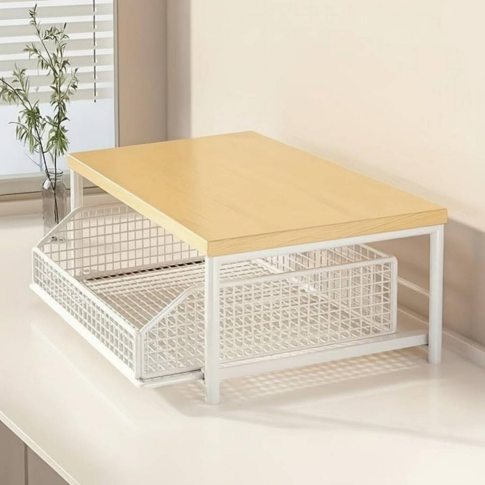 Kitchen Appliances Usa - 2-Tier Kitchen Counter Rack Space Saving