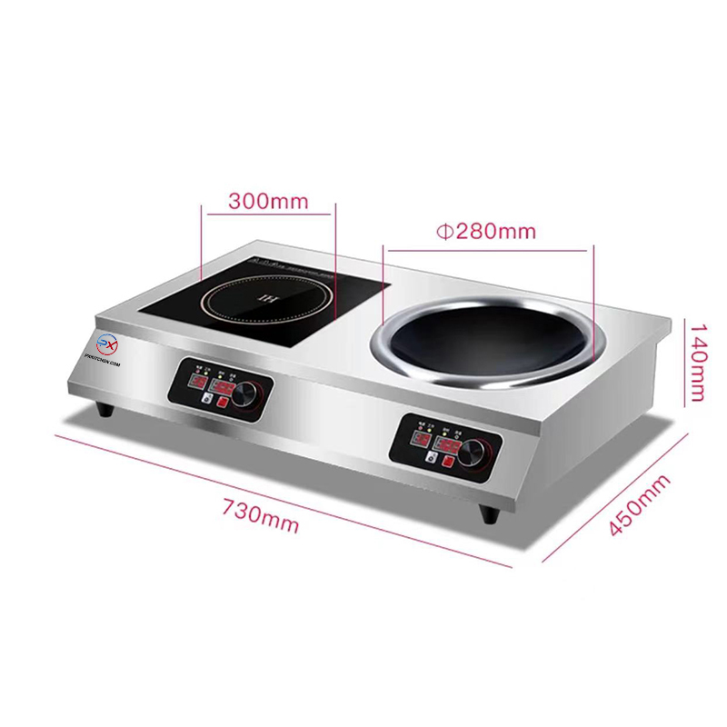 Wok Electric Flat - New Product Ideas 3000W 2 Burners