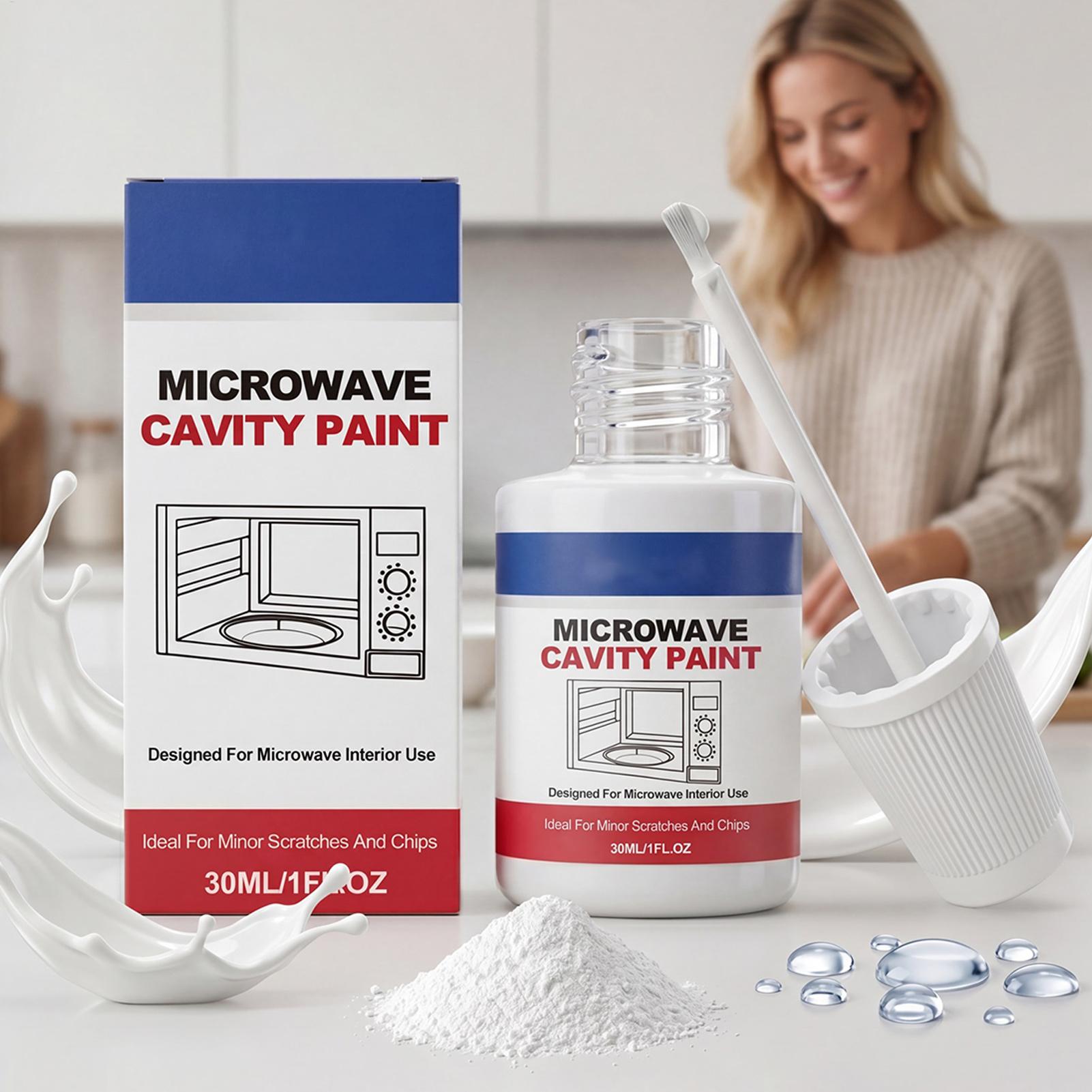 Kitchen Appliances Repair - Microwave Interior Cavity Paint 30ml Appliance