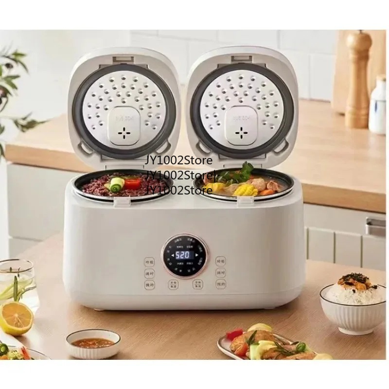 Kitchen Appliances You Need - Mini Small Double Pot Rice Cooker