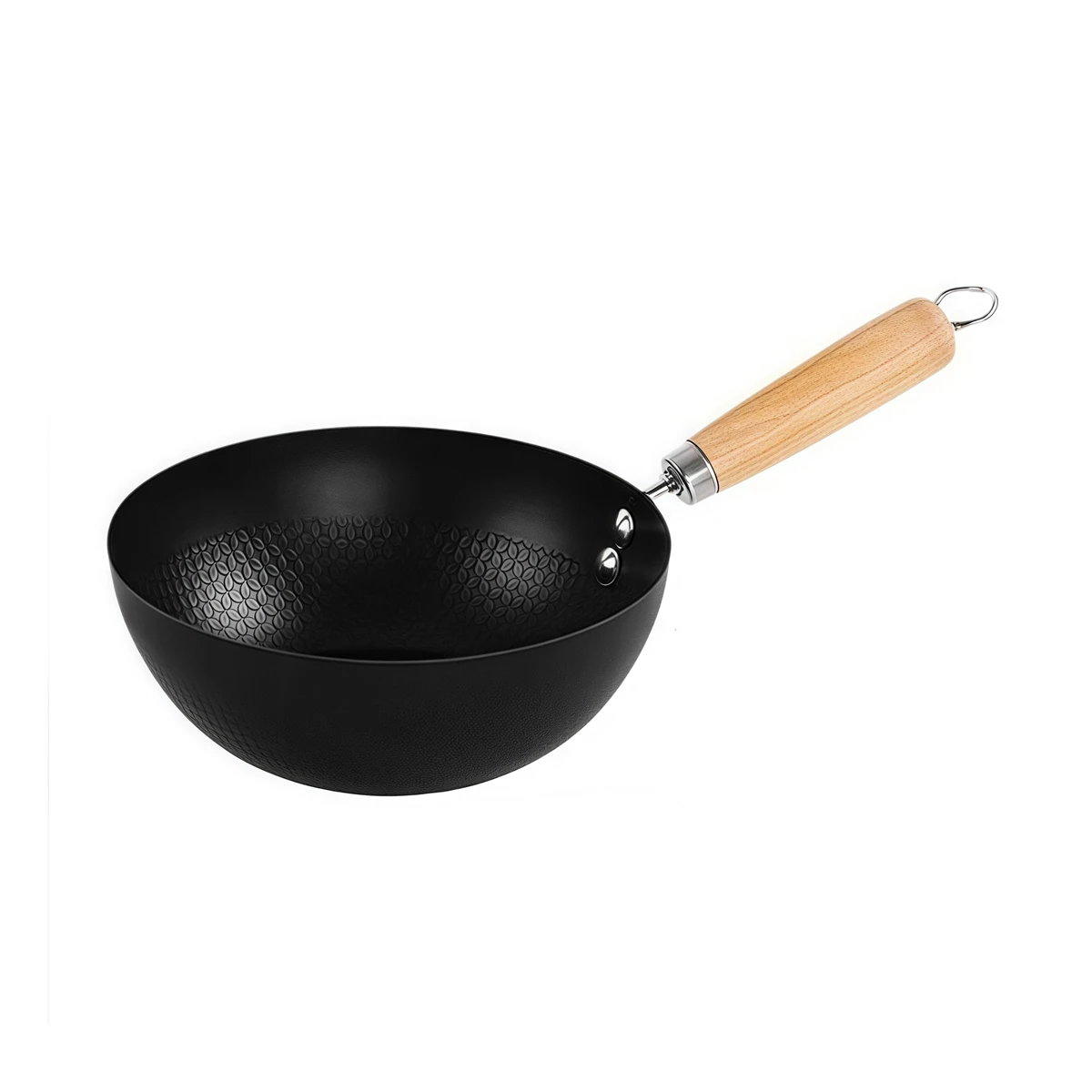 Wok Electric Flat - Efficient Heat Distribution Flat Bottom Wok