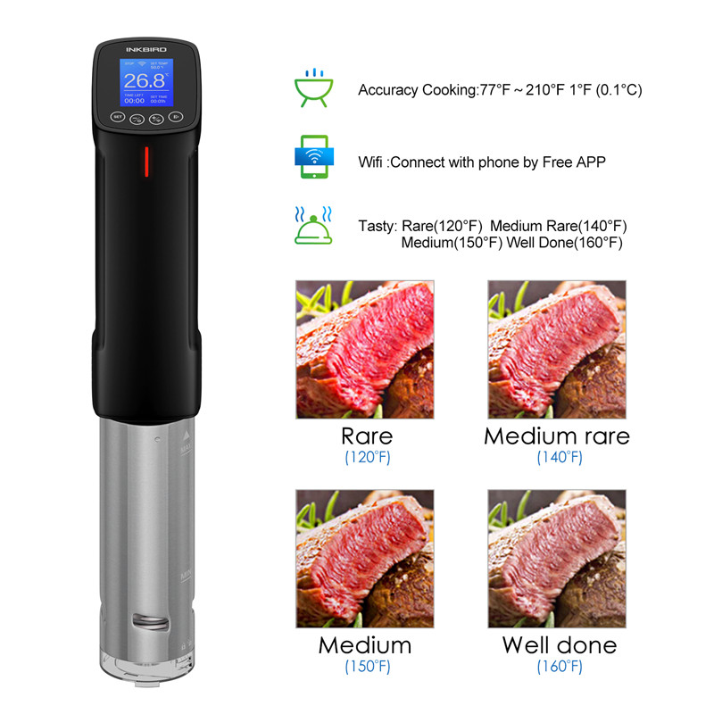 INKBIRD ISV-100W Vacuum Sous V - Sous Vide Immersion 评论和价格