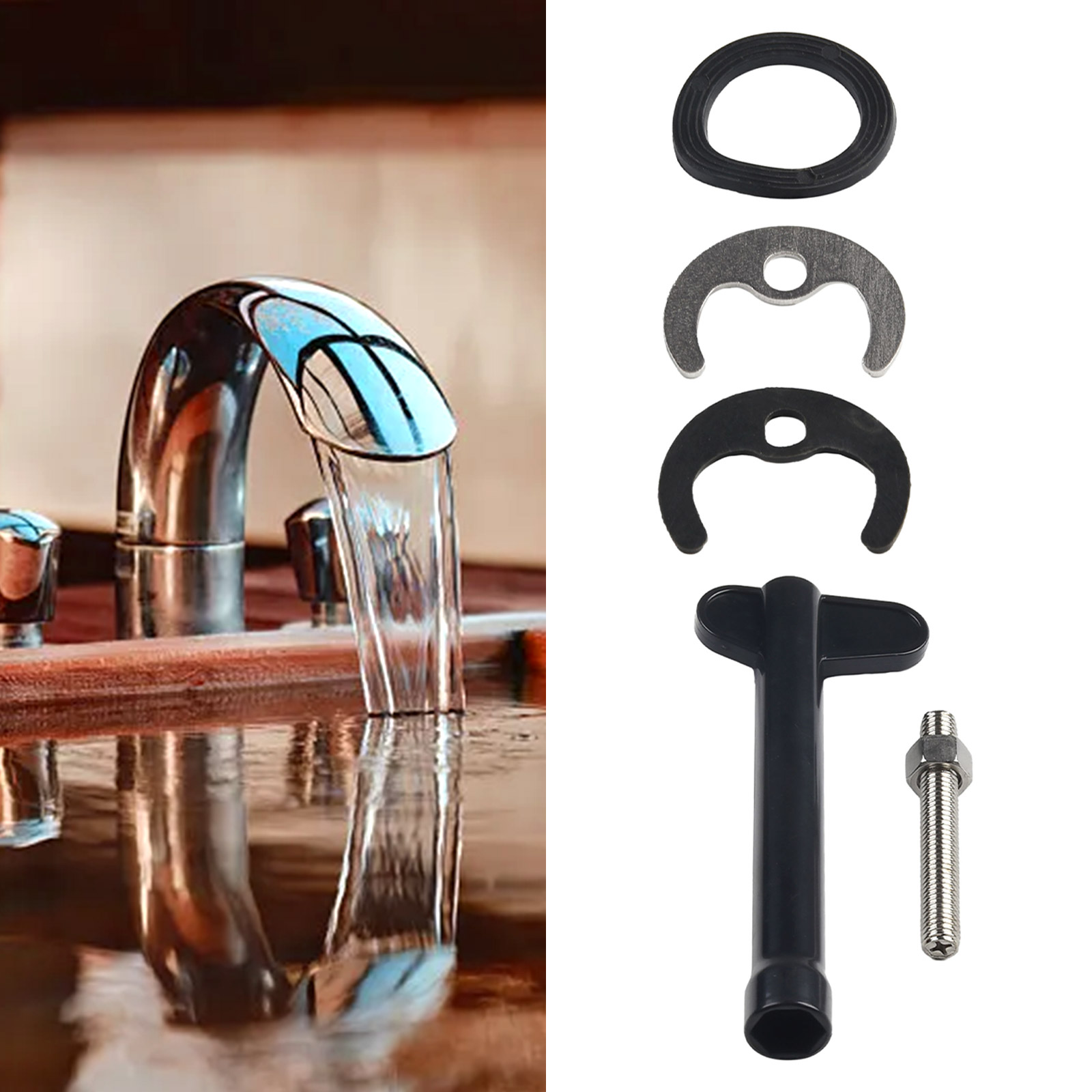 Tap Faucet Fixing Fitting Kit  - Kitchen Appliances Repair 评论和价格