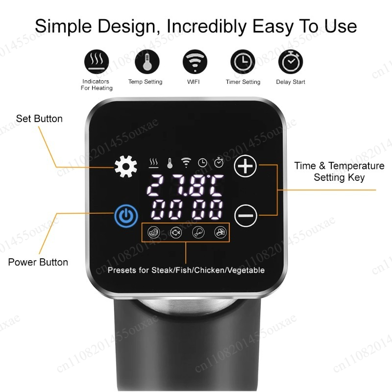 WiFi Sous Vide Machine 1300W I - Sous Vide Immersion 评论和价格