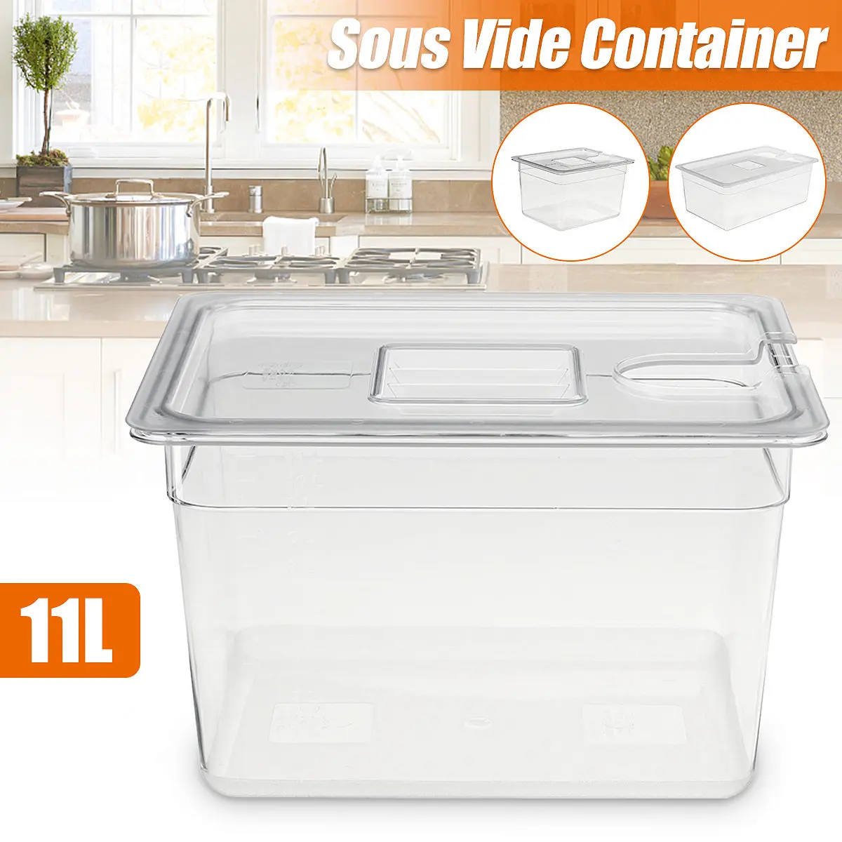 6L 11L Sous Vide Container Wat - Sous Vide Immersion 评论和价格