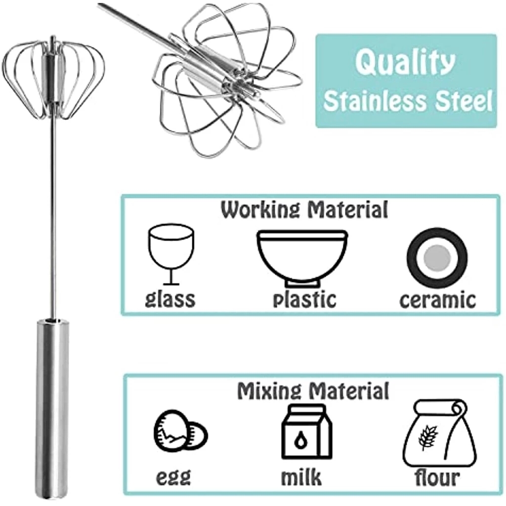 1/3pcs Stainless Steel Egg Bea - Kitchen Appliances B&Q 评论和价格