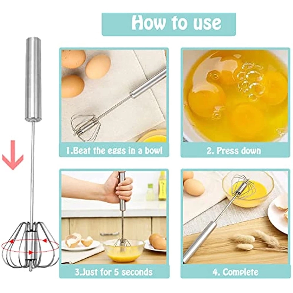 1/3pcs Stainless Steel Egg Bea - Kitchen Appliances B&Q 评论和价格
