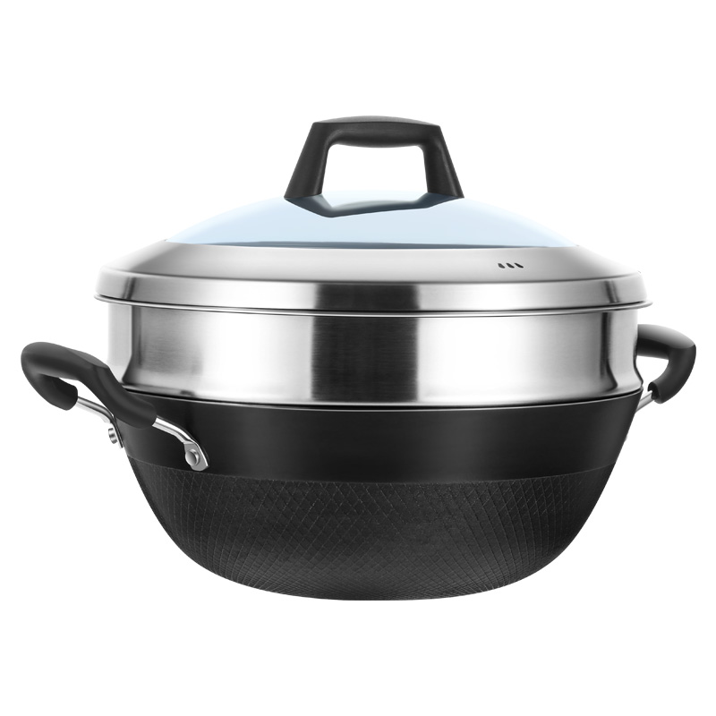 Flat bottom frying pan Stainle - Wok Electric Flat 评论和价格