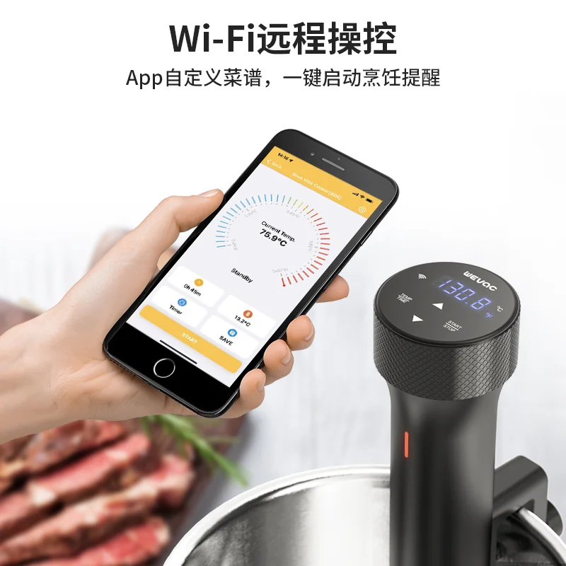 110V/220V WEVAC Sous Vide Prec - Sous Vide Immersion 评论和价格